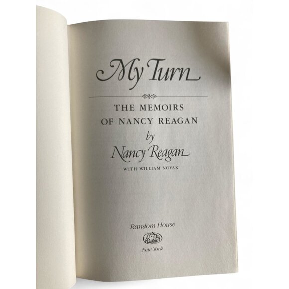 My Turn: The Memoirs Of Nancy Reagan By Nancy Reagan First Edition - Picture 2 of 7